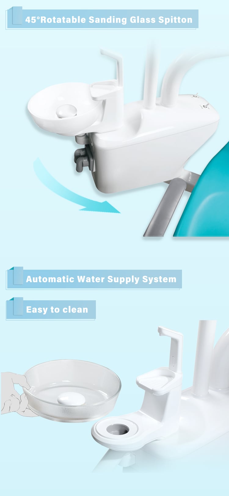 Supply dental unit chair high quality dental chair factory