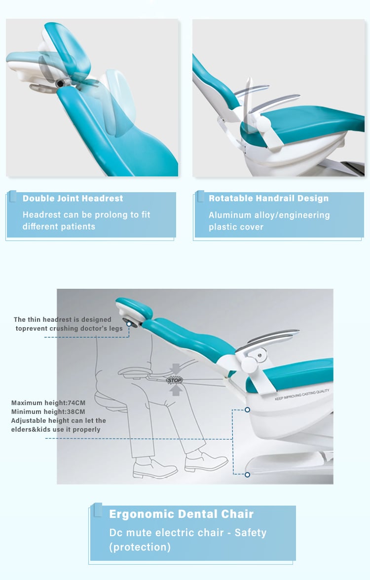 Supply dental unit chair high quality dental chair factory