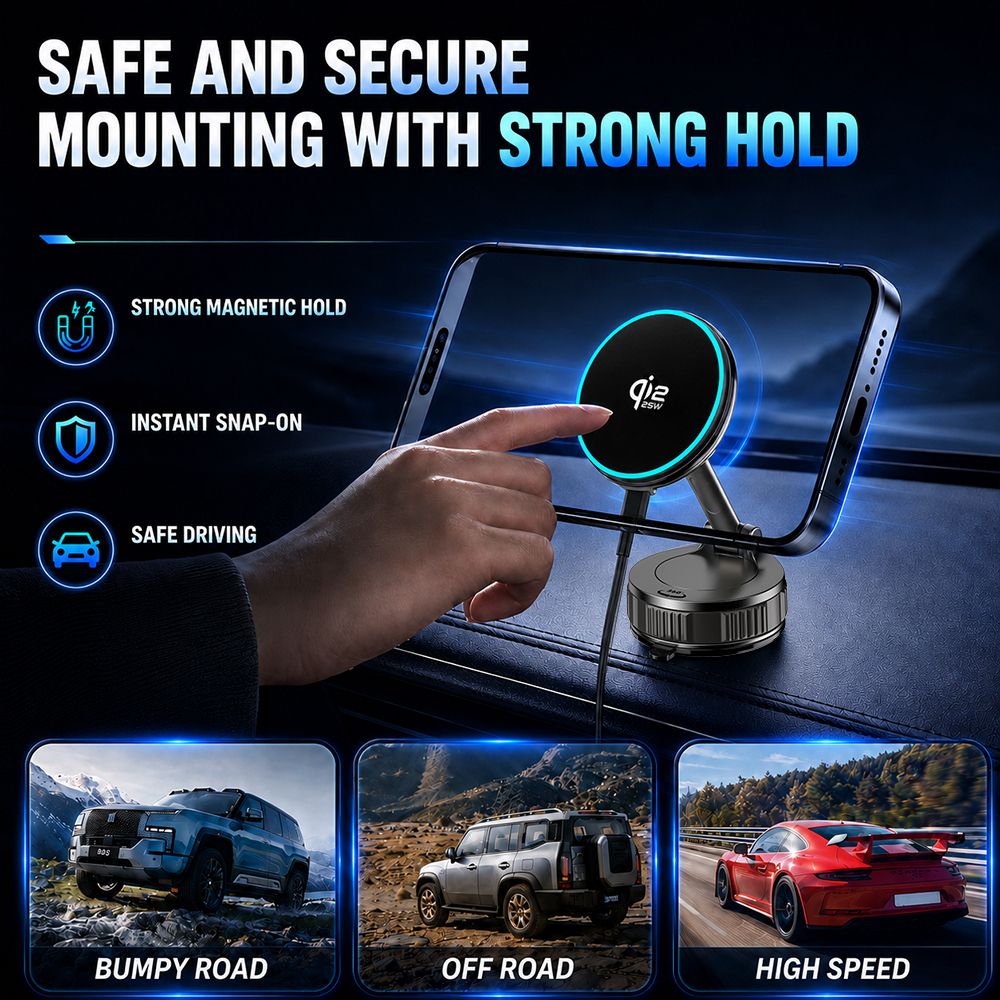 Secure Magnetic Attachment for Ultimate Stability