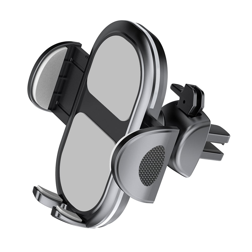 Top Selling Air Vent Phone Holder Universal Cell Phone Stand Holder for Car Hands Free Easy Clamp Cradle Compatible with All Apple iPhone Android Smartphone H116+C124 – 360° Rotatable, 51-95mm Adjustable Width, for 4-7 Inch Phone