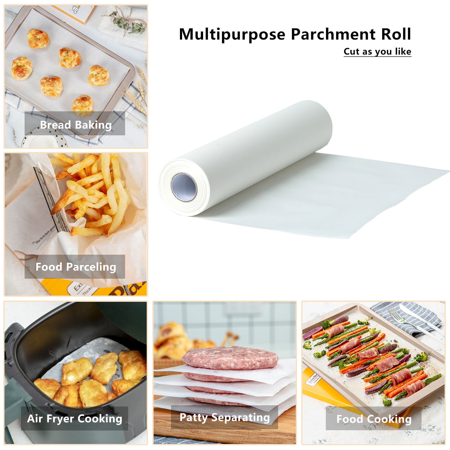 Steaming made simple with baking paper