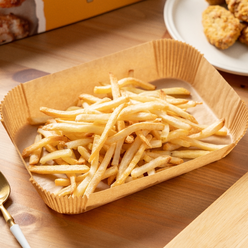 Keep Your Air Fryer Spotless with Convenient Disposable Paper Liners