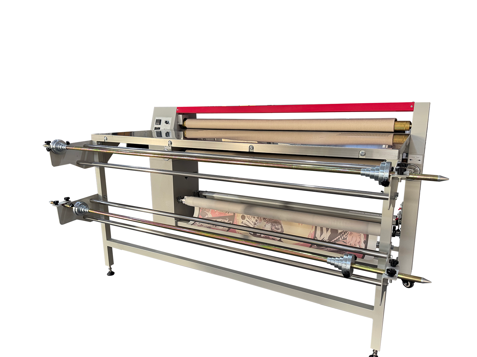Heat transfer machine with table