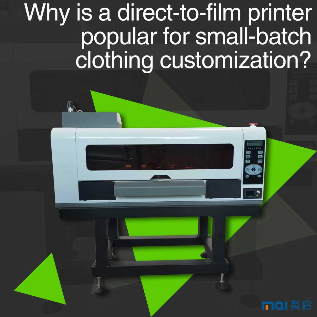 How does a DTF printer ensure vivid patterns on different textile materials?