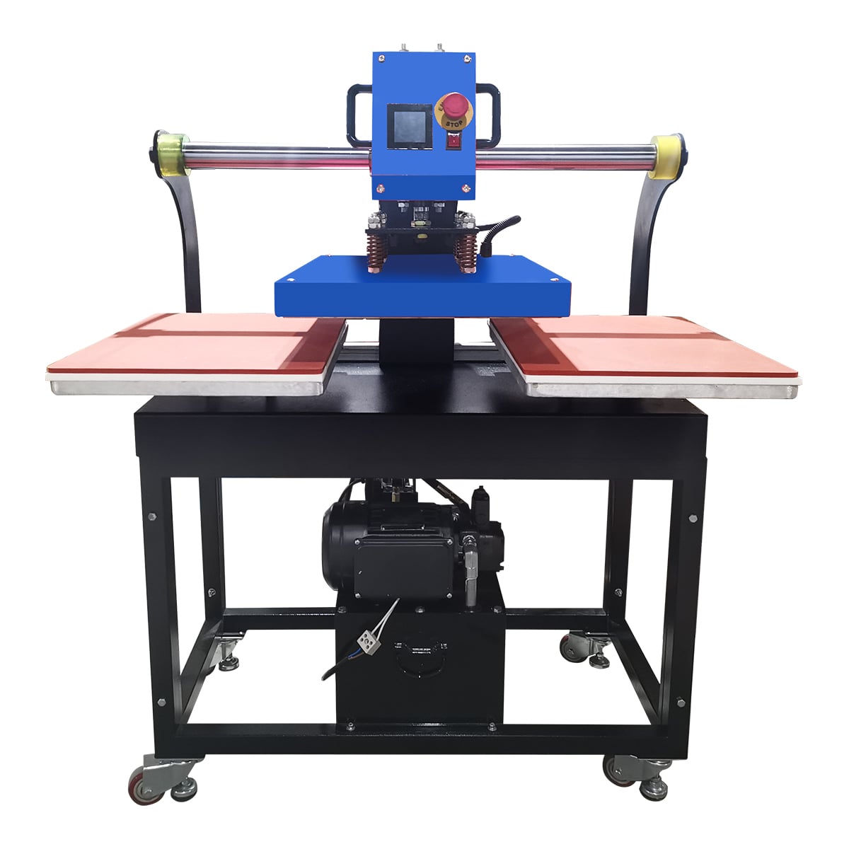 Up-Slided Hydraulic Double stations Heat Press Machine