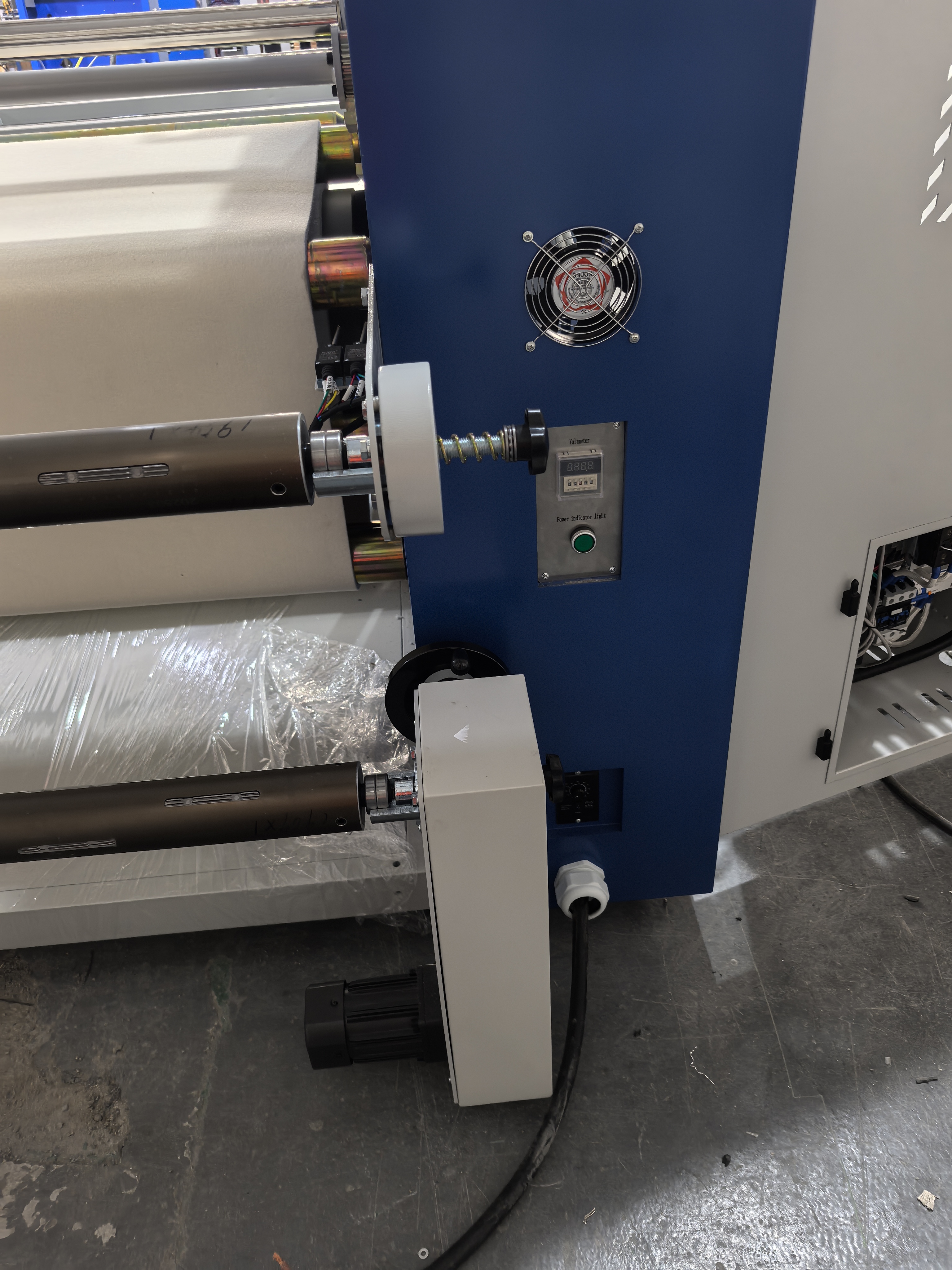 oil heat roller transfer machine factory
