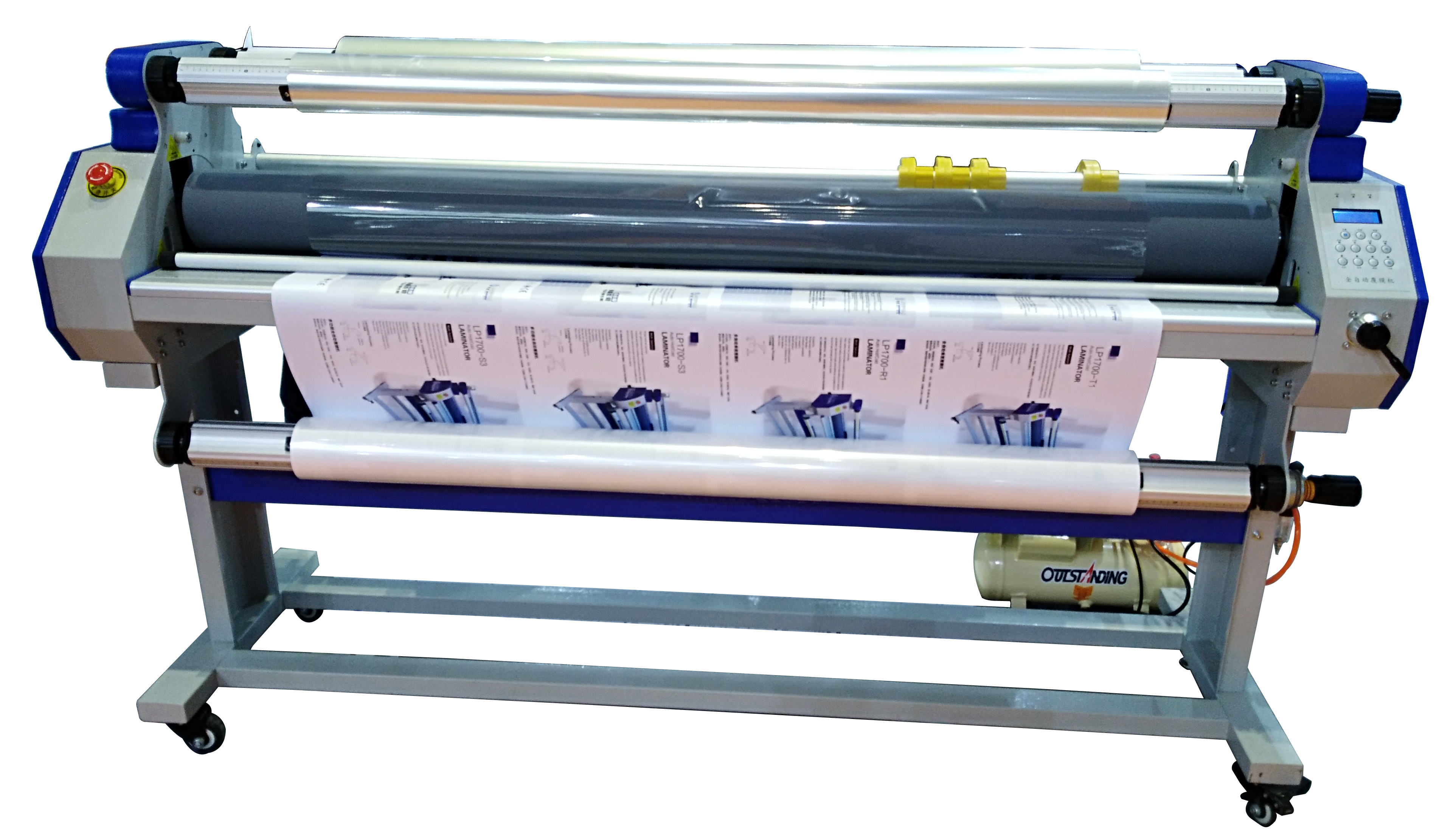Hot laminator machine