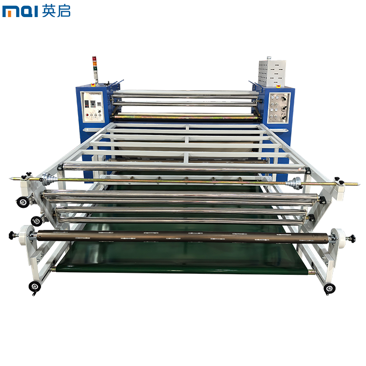 oil heat roller transfer machine
