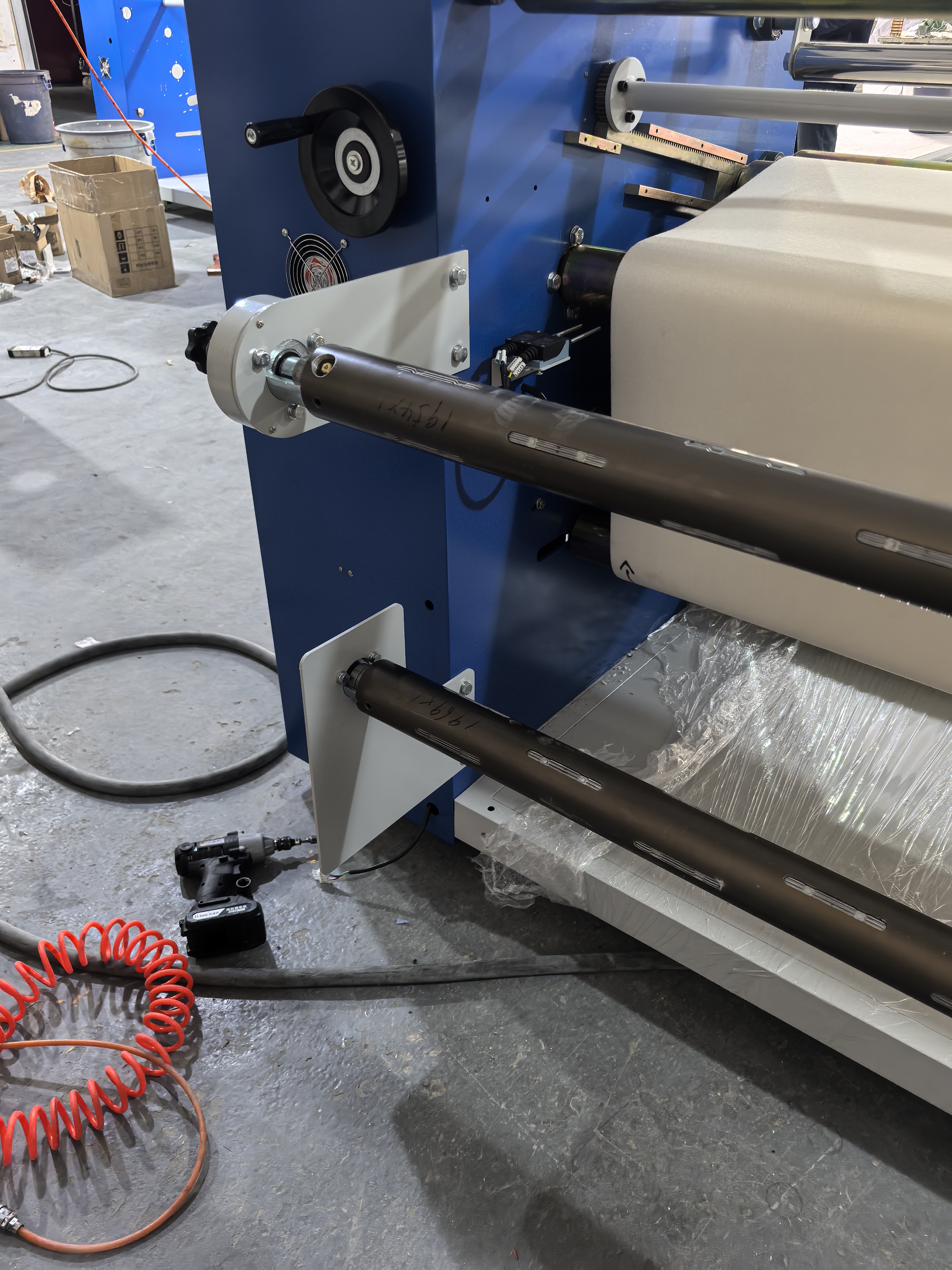 oil heat roller transfer machine factory