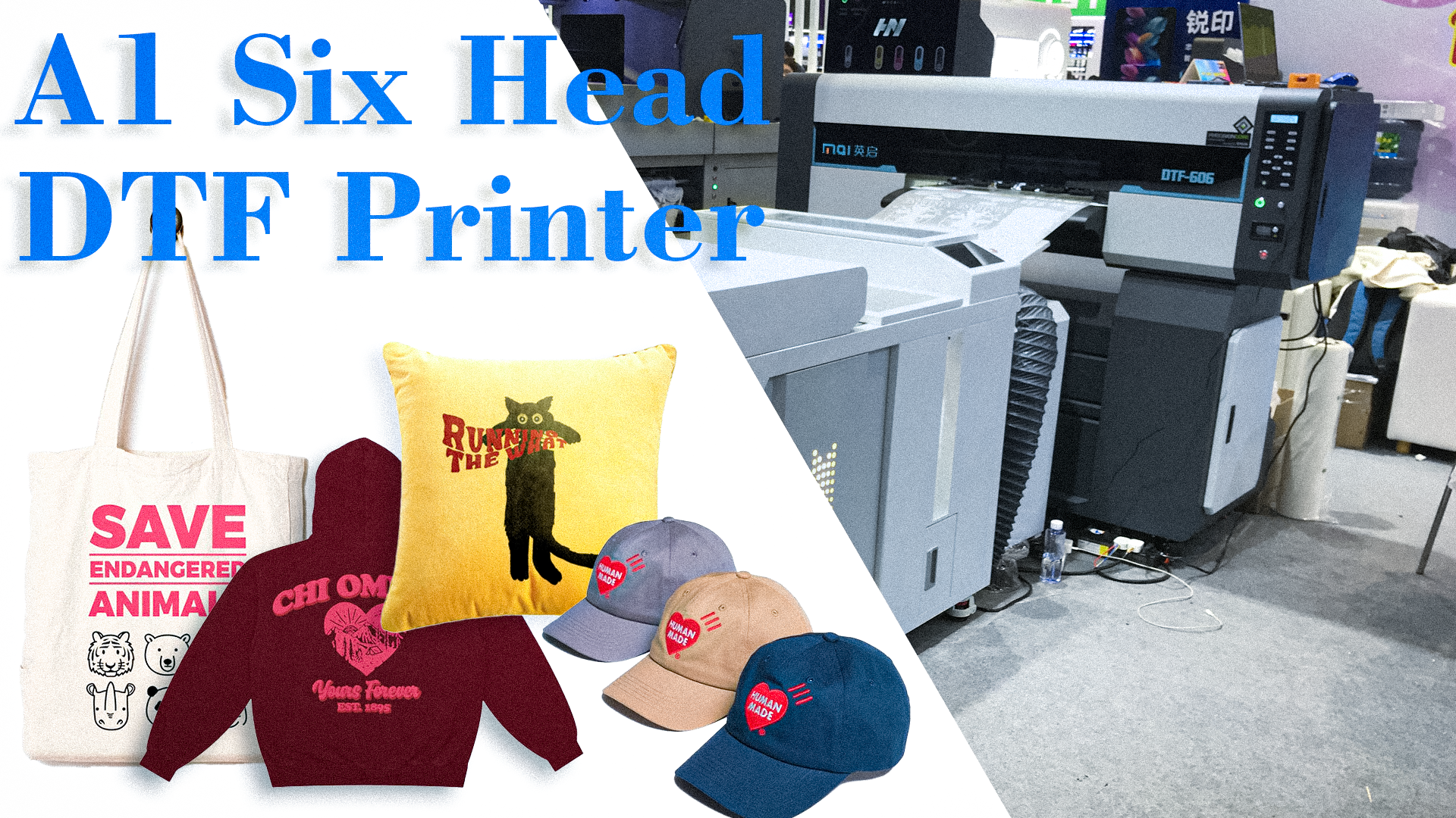 Six-head high-speed printing meets the needs of mass production