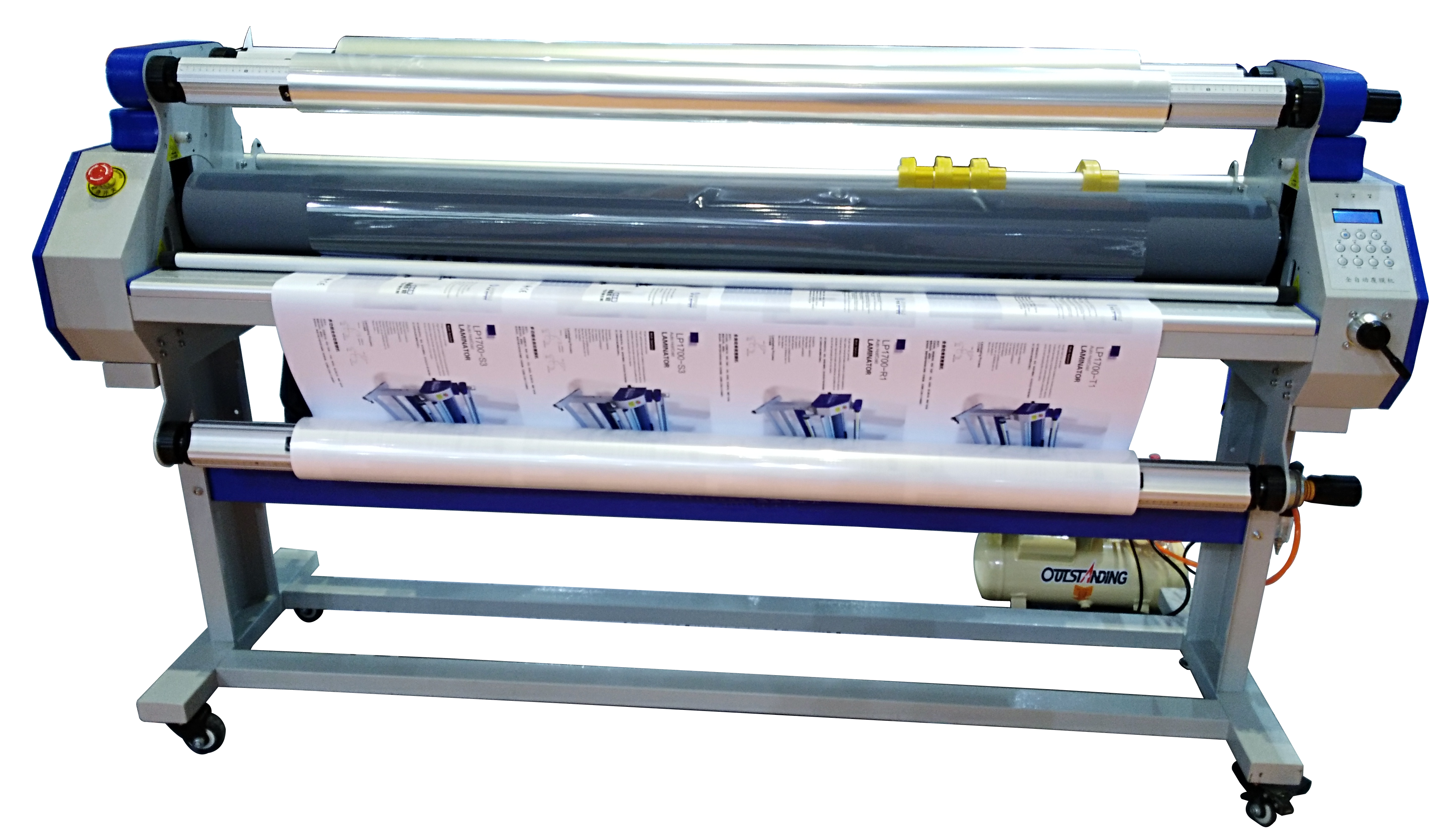 Hot laminator machine factory
