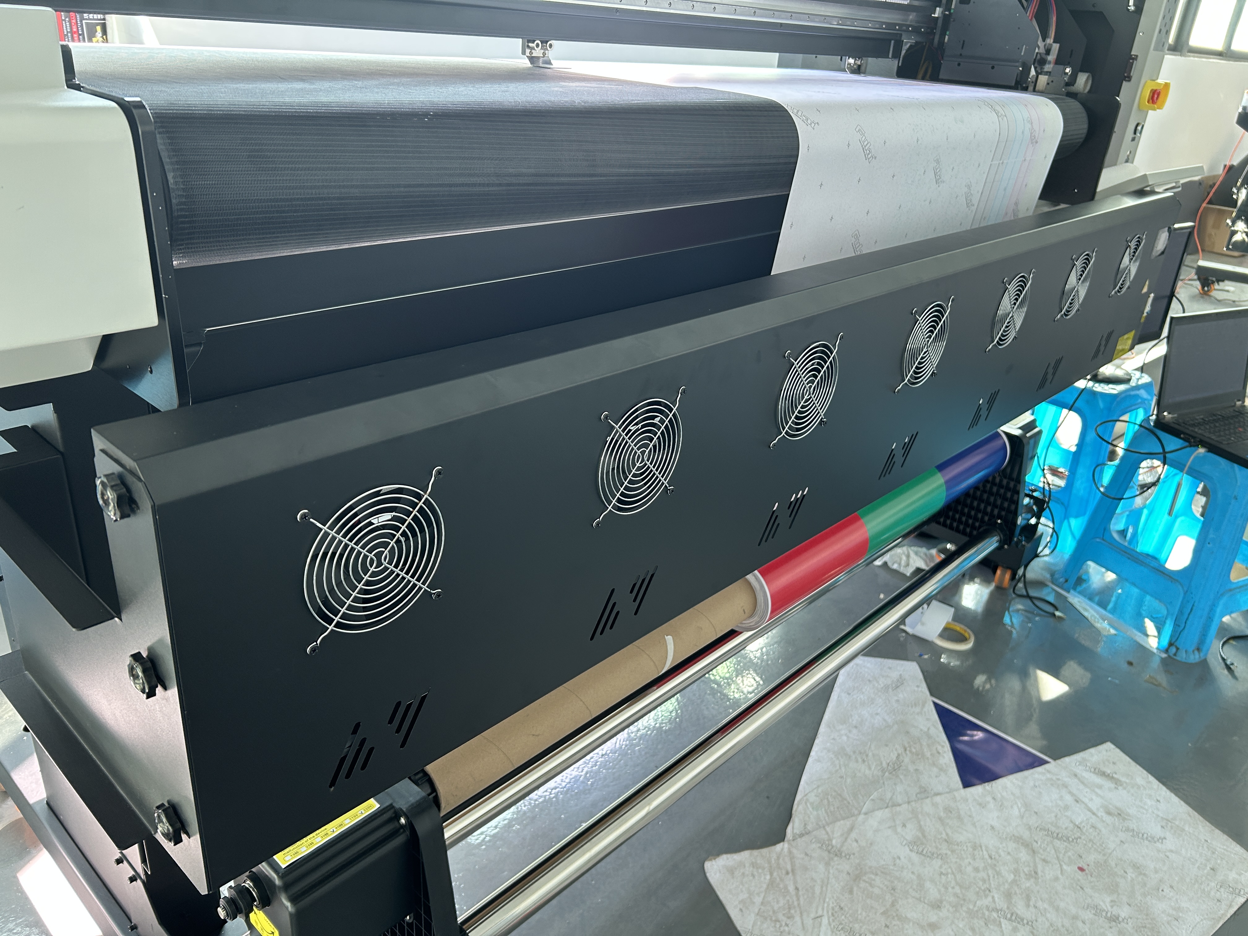 1.8m UV hybrid printer（4pcs） factory