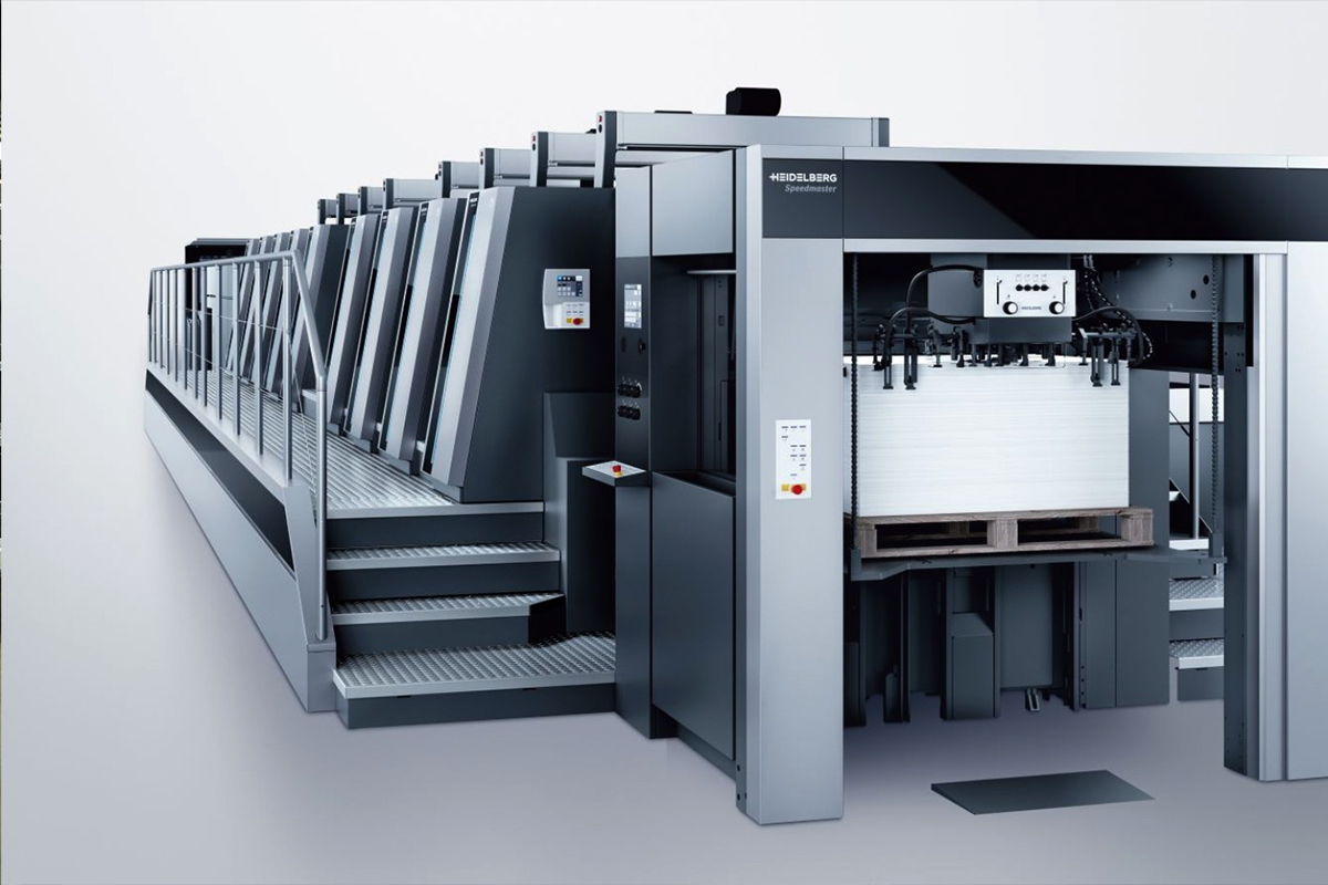 Maintenance of core components of Heidelberg printing machines