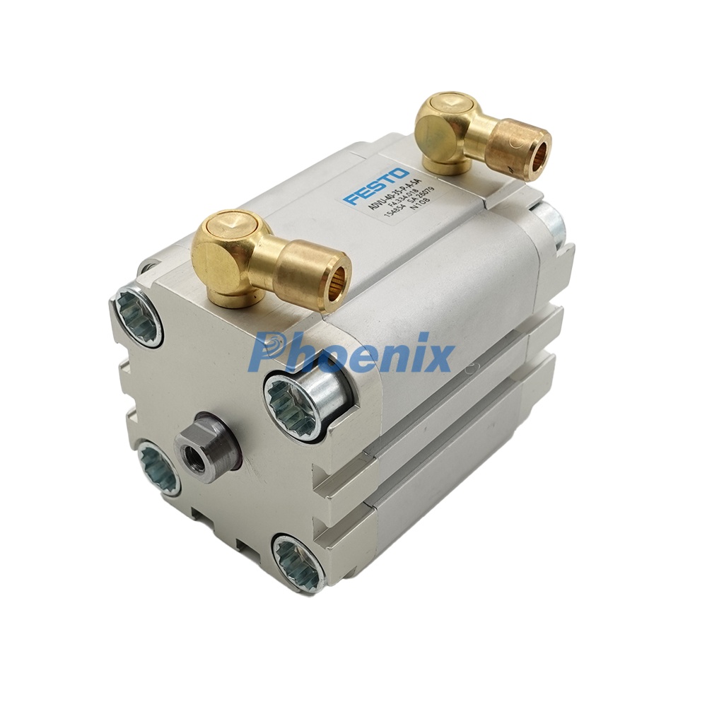 Original Used F4.334.018 ADVU-40-35-P-A-SA Cylinder  Suit for Heidelberg CD74 XL75 Glazing Unit Offset Printing Spare Parts