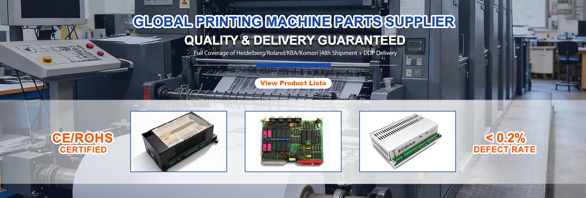 CLOBAL PRINTING MACHINE PARTS SUPPLIER