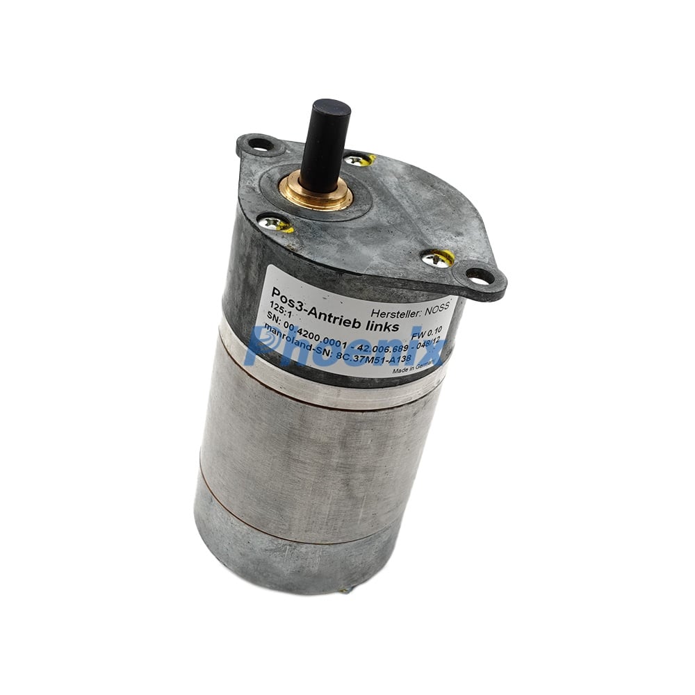 Original Used Manroland 8C.37M51-A138 Pos3-Antrieb links Motor Suit for Roland R700 R900 Offset Printing Spare Parts