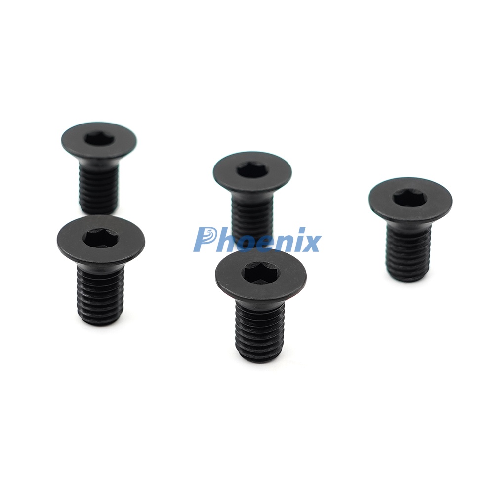 M5 Stainless Steel Round Knurled Hand Screws & Ultra Thin Flat Head Socket Screws | Carbon Steel Black Zinc Plated