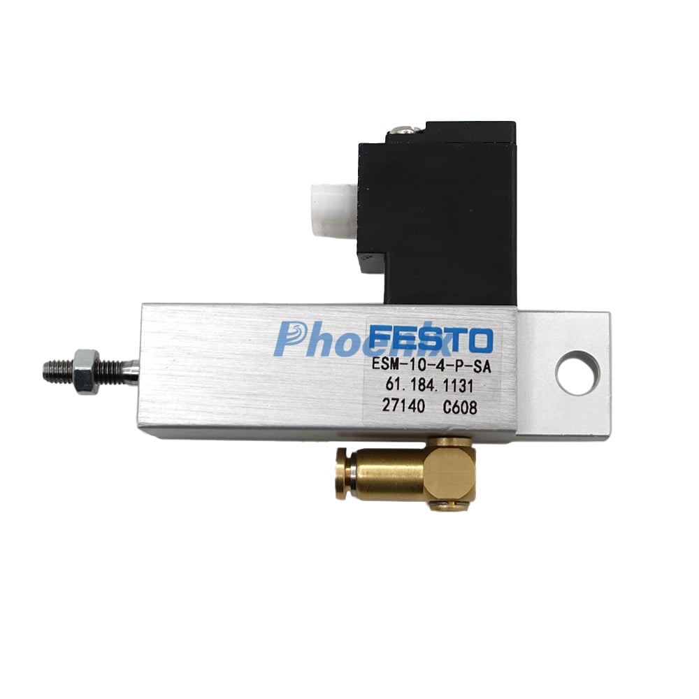Heidelberg SM74 SM102 Solenoid Valve 61.184.1131 | ESM-10-4-P-SA Pneumatic Valve | Spare Parts for Heidelberg PM74 Offset Press