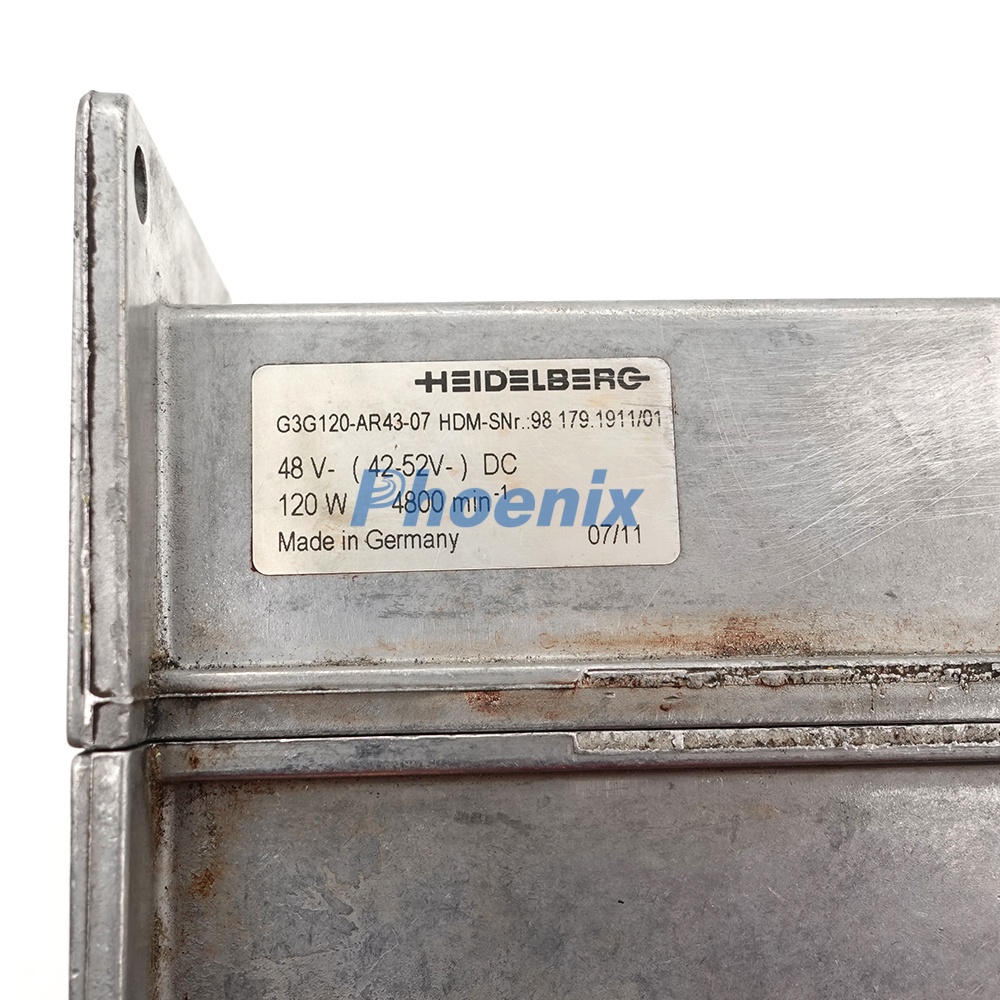 Original Used G2.179.1911 SM52 Blower G3G-120-AR51-07 for Heidelberg Offset Printing Parts G2.179.1911 /01