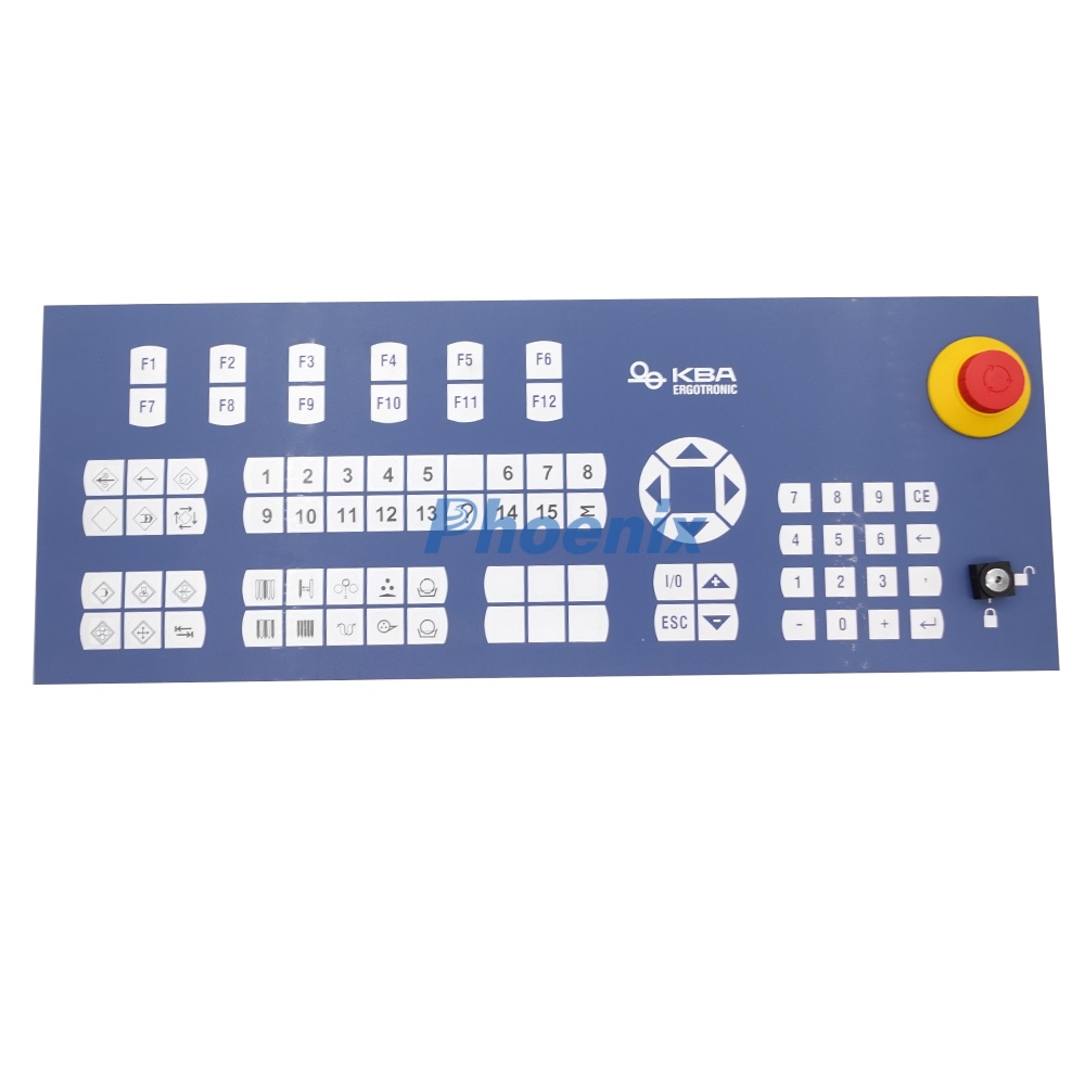 Original KBA Terminal Keyboard G.169-000-020 | Operator Interface Panel (P3267600) for KBA Presses