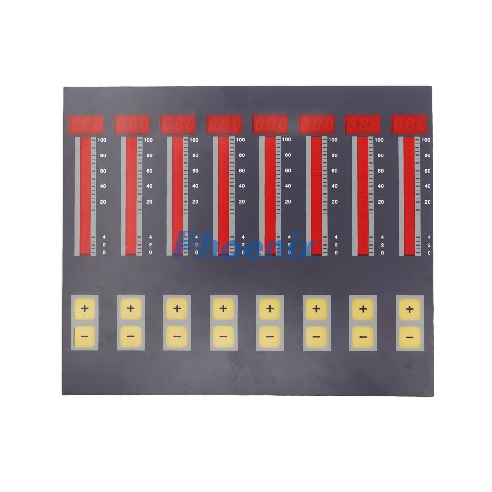 KBA 105 106 Control Panel Key Plate Ink Zone Keypad G.152-000-080 for Offset Printing Press