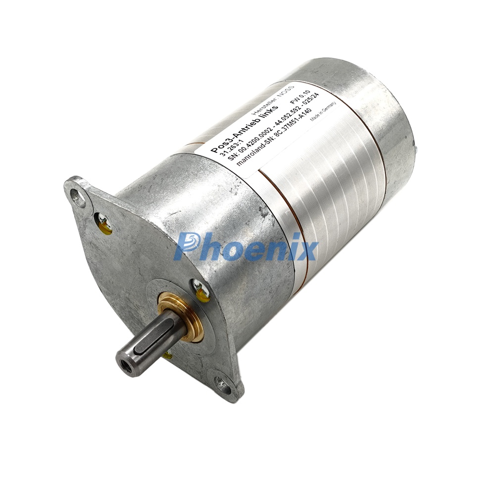 Original Used Manroland 8C.37M51-A140 Pos3-Antrieb links Motor Suit for Roland R700 R900 Offset Printing Spare Parts