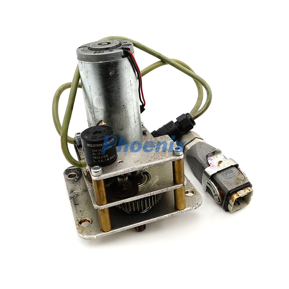 Original Used Halstrup Walcher Gear Motor N100/So 9373.0057 24VDC Position Adjustment Motor Suit for Heidelberg Offset Printing Spare Parts