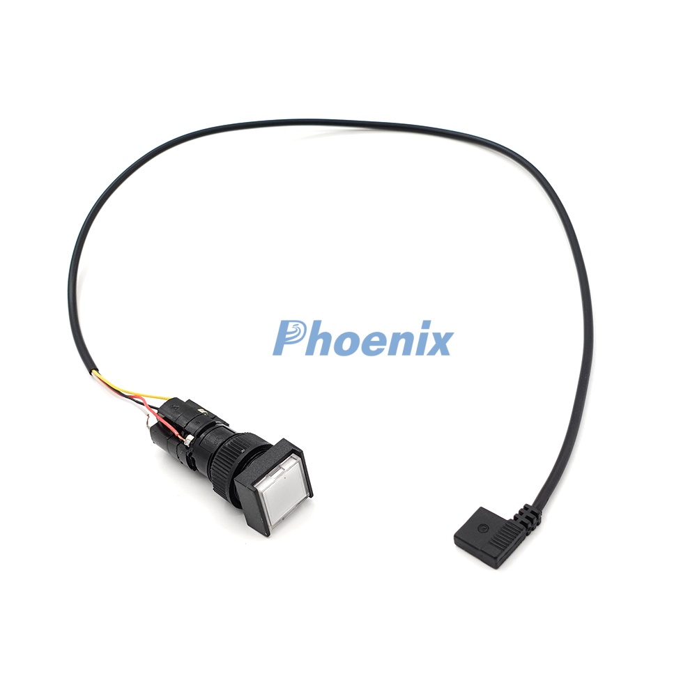 Heidelberg SM102 MO Spare Parts 71.186.4421 | CPC Control Panel Push Button | 71.186.4421/01 CPC Switch with Connector Wire