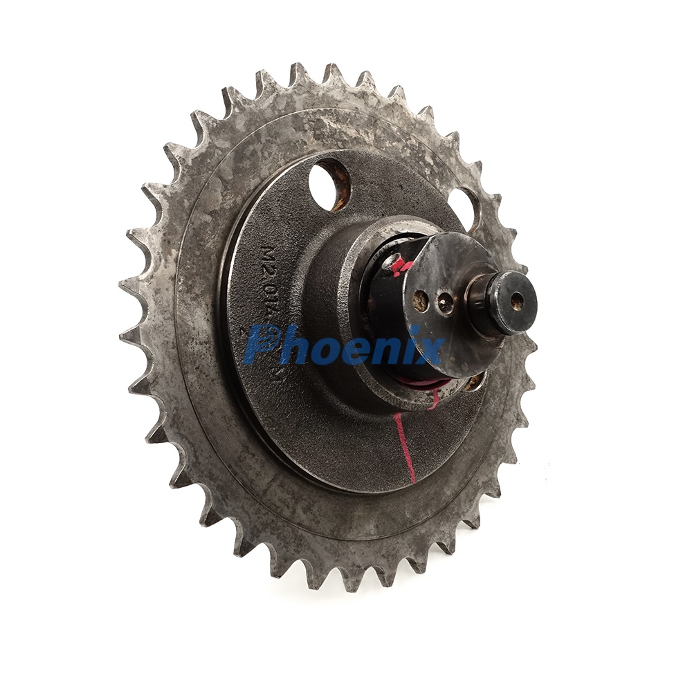 Original Used M2.014.027M Delivery Sprocket Wheel With Shaft Suit for Heidelberg SM74 CD74 XL75 Printing Press Spare Parts