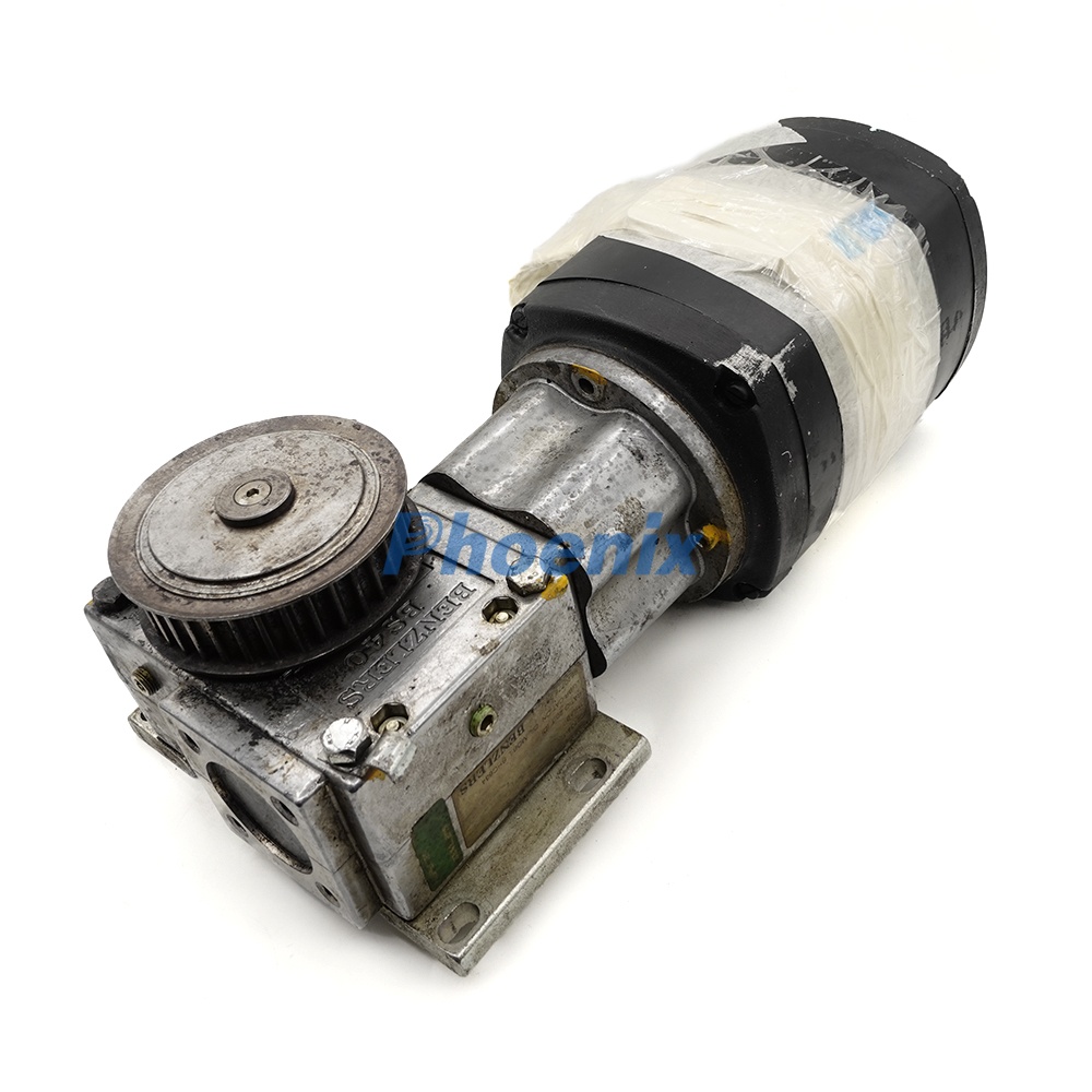 Original Used ELMO QSB80B6 0.75KW Water Roller Gear Motor F035315 For Roland R700 Printing Equipment Replacement Part