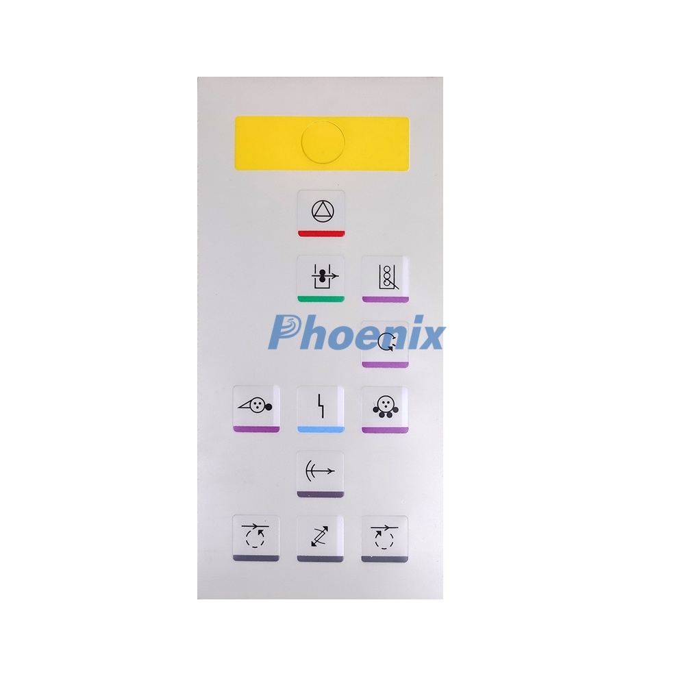 Heidelberg SM74 CD102 Spare Parts 10.111.9599 | Control Panel Membrane Film | 10.111.9599/01 Operating Panel Overlay for Offset Printing Machine