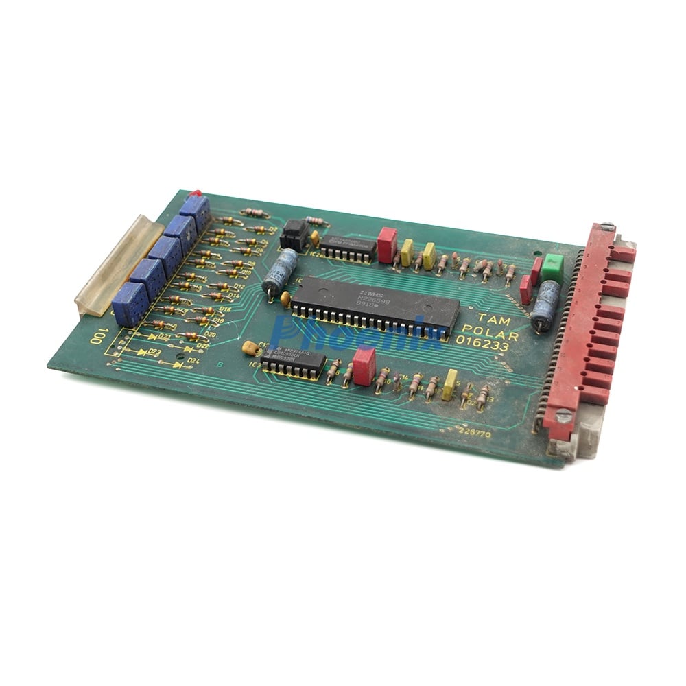 TAM 016233 016232 Circuit Board for Polar 115E | Original Used Spare Parts | Polar Mohr Cutting Machine Controller