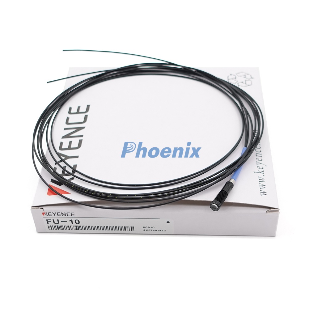 Keyence FU-10 Fiber Optic Probe | Original New Reflection-to-Fiber Sensor Unit | Authentic FU10 Optical Fiber