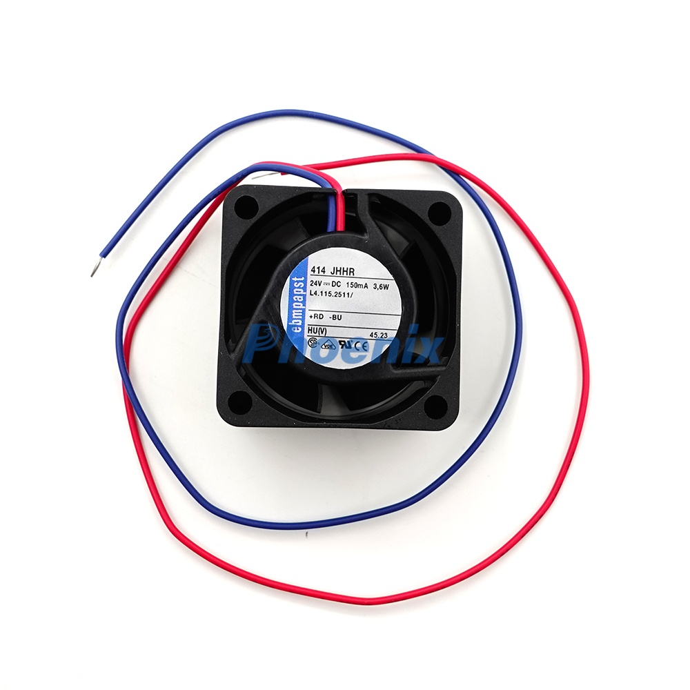 Original  Ebmpapst 414JHHR Cooling Fan L4.115.2511 24V DC 150mA 3.6W For Heidelberg Offset Printing Machine Spare Parts