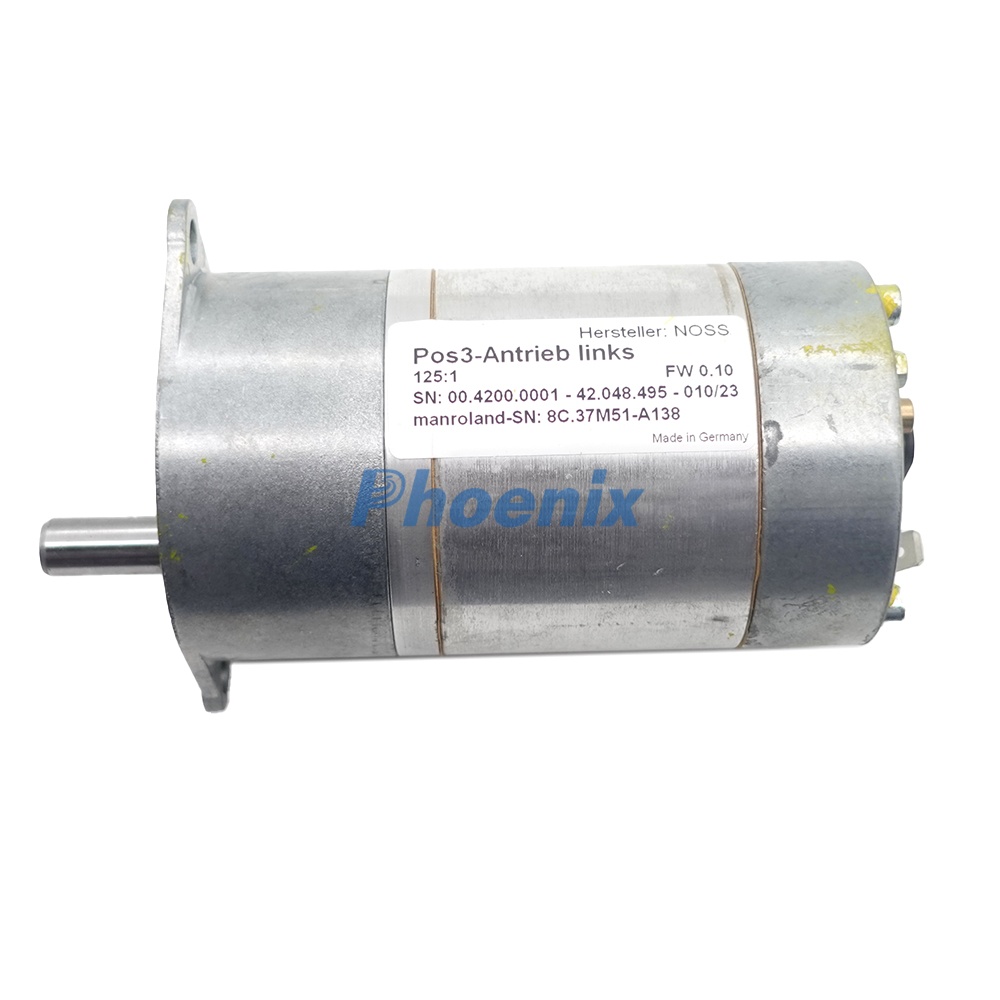 Original Used Pos.3 Links Motor 8C. 37M51-A138 Suit for Man Roland 700 PrintingMachine Spare Part 8C.37M51A138
