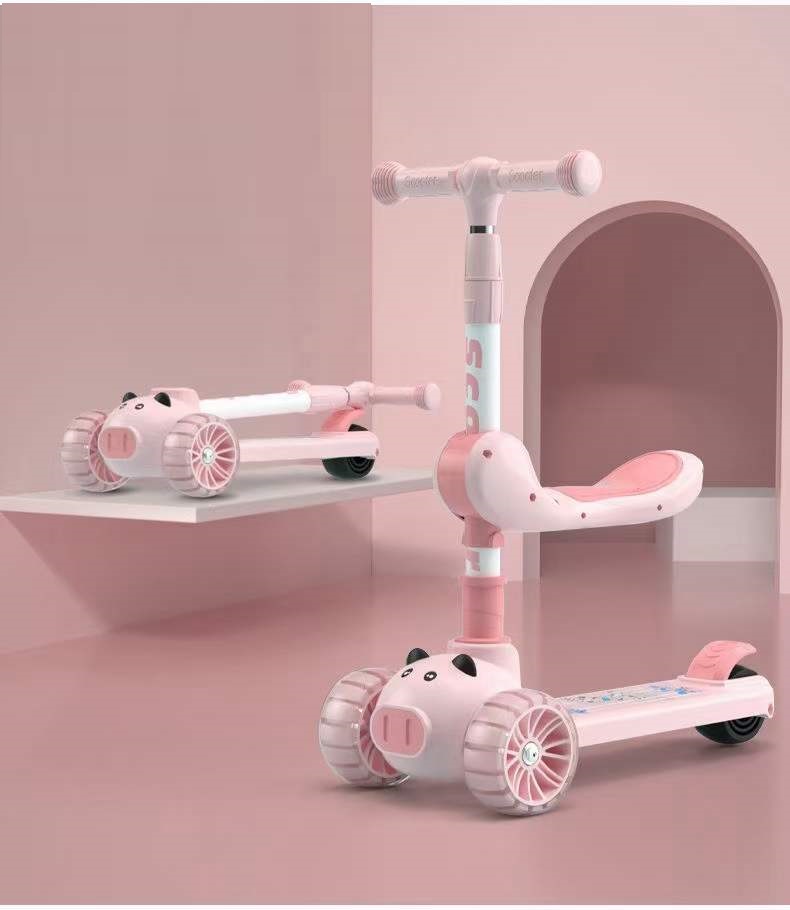 Stay Trendy with a 3 Wheel Scooter Featuring Light Up Wheels