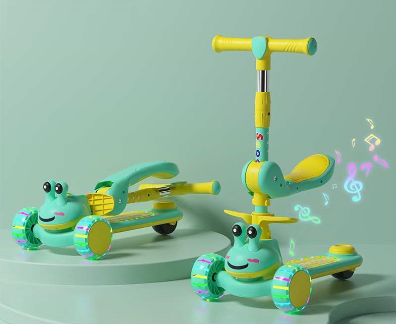 What are the latest trends in children's scooters