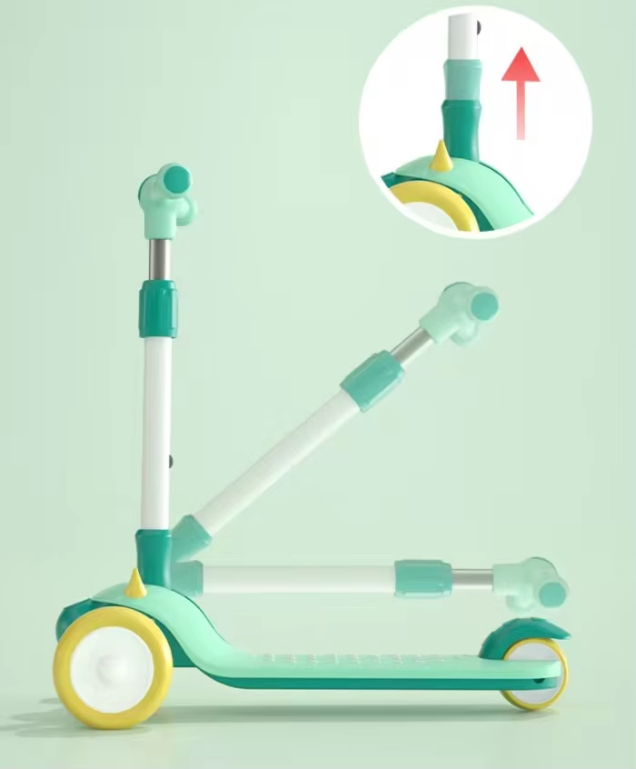 What are the latest trends in kids' electric scooters