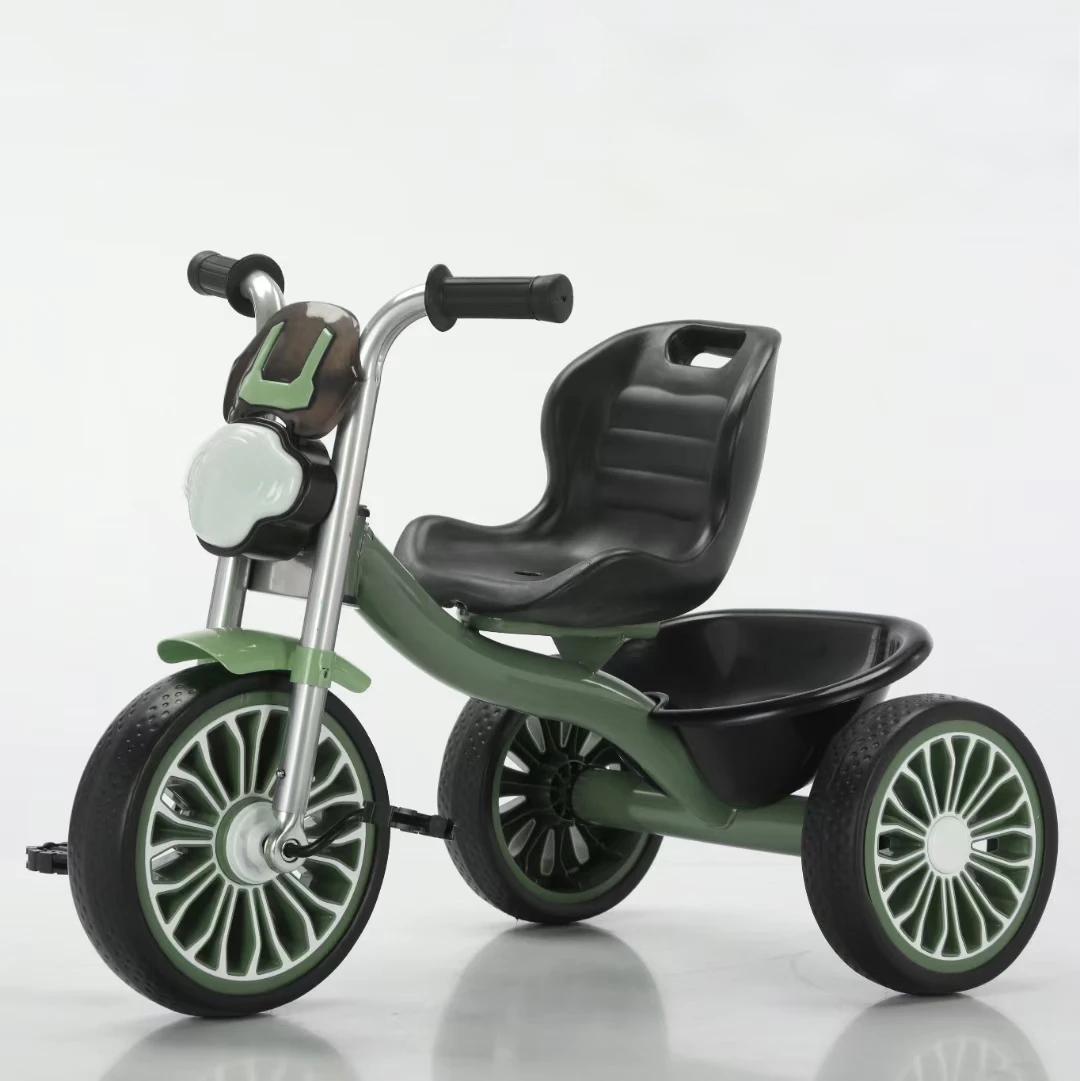 2025 New Model Unisex Foldable Pedal Ride-on 3-Wheel Kids Tricycle Toy for Children Aged 2-6 Years Factory Wholesale