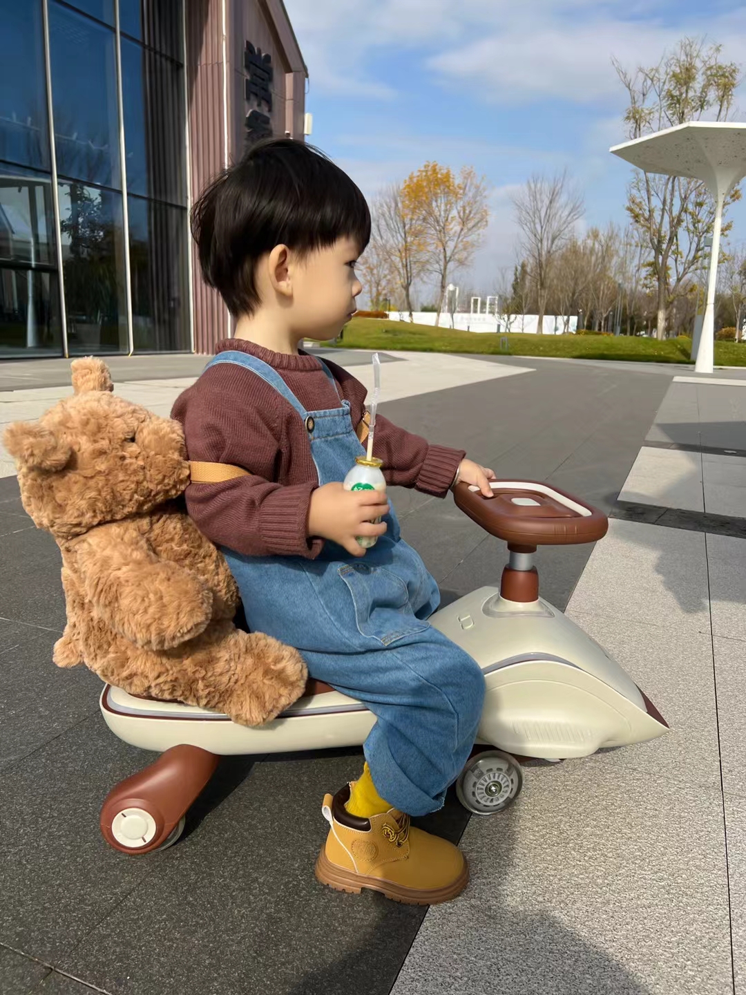 Wholesale pink swing car supplier with fast shipping