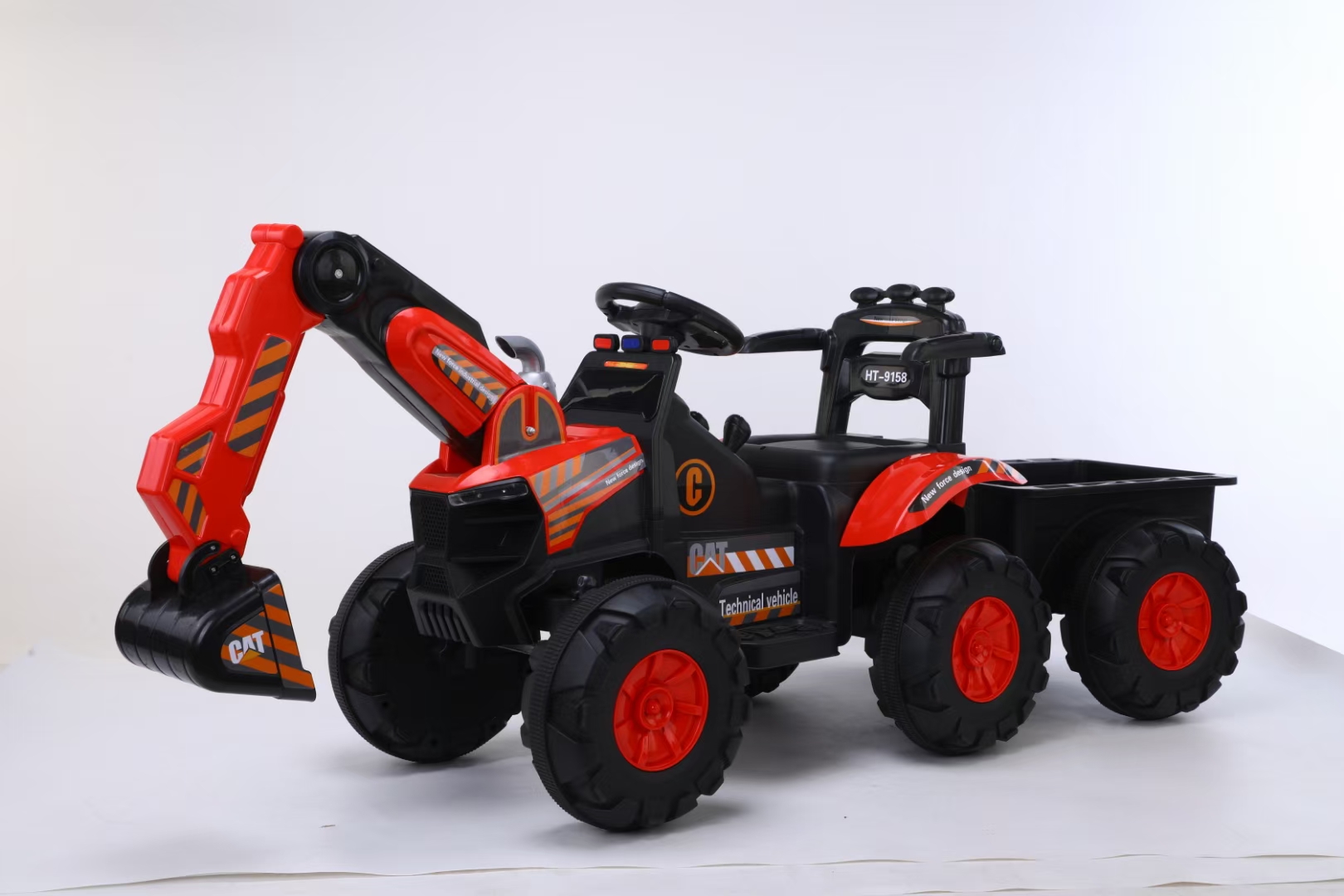 How Electric Ride On Excavators Work