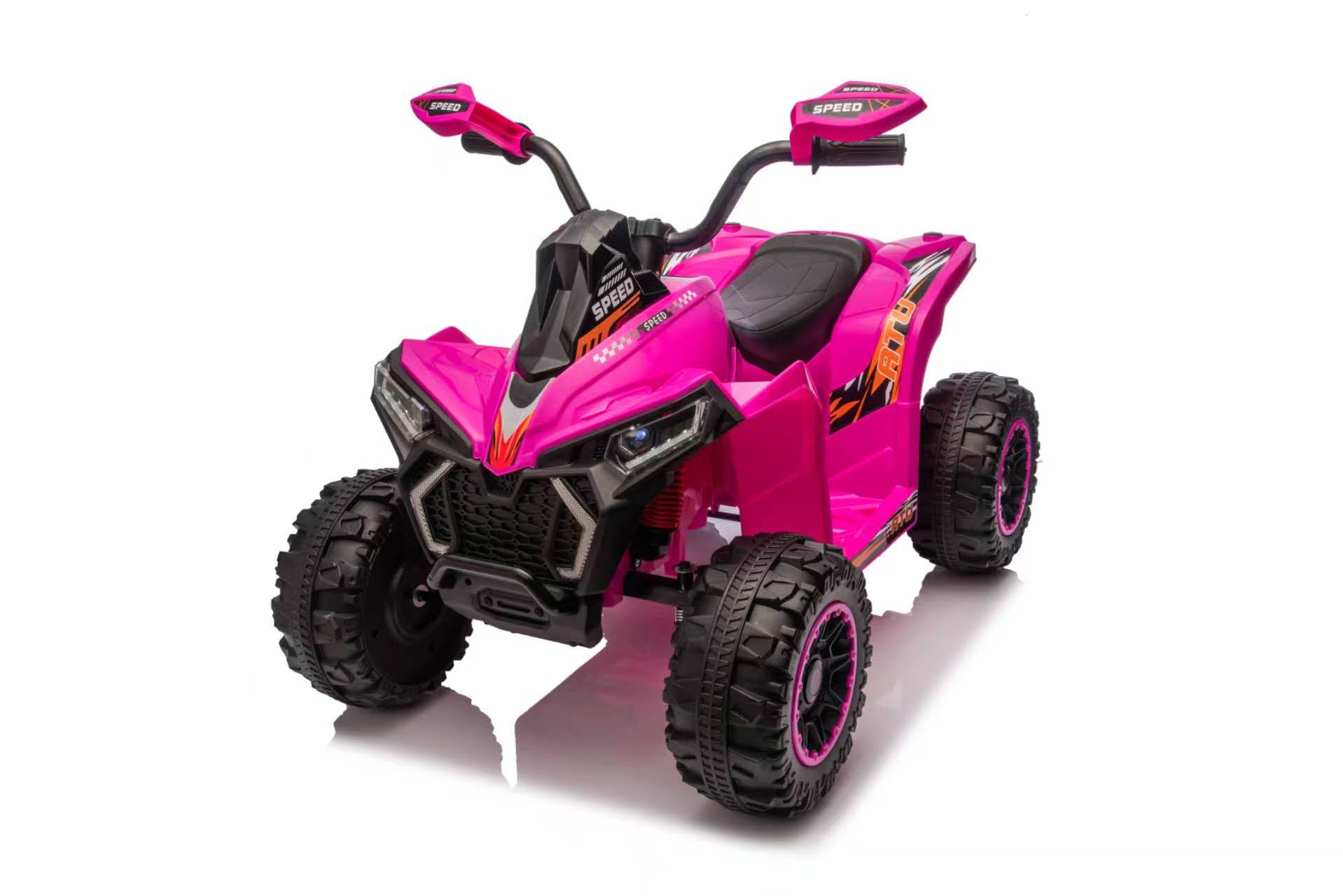 Rugged Kids ATV Ride-On Toy with Oversized Wheels for Trail Riding