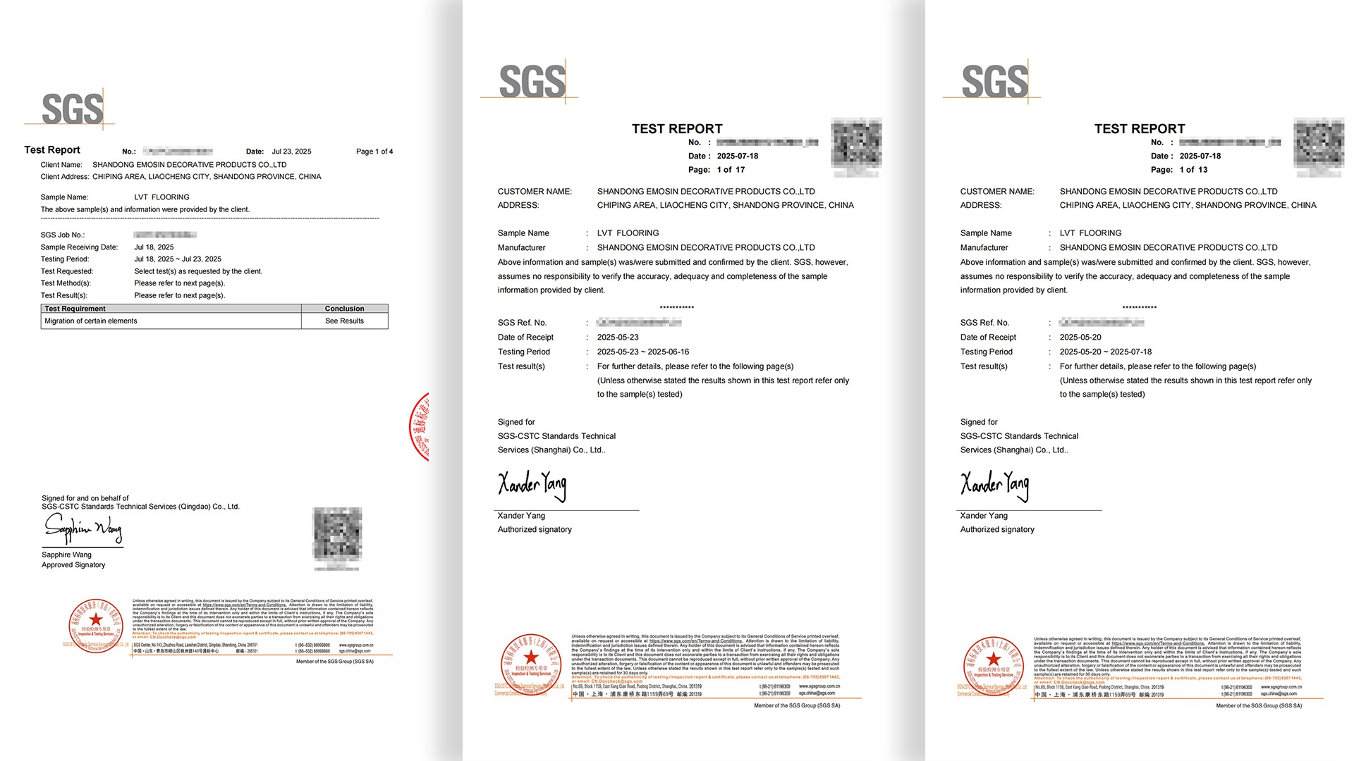 LVT Floor Inspection Report LVT Floor Inspection Report