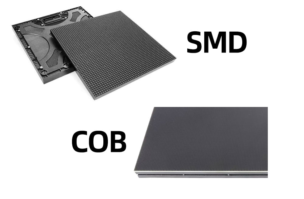 Ključne razlike između SMD i COB LED tehnologije za prikaze visoke rezolucije