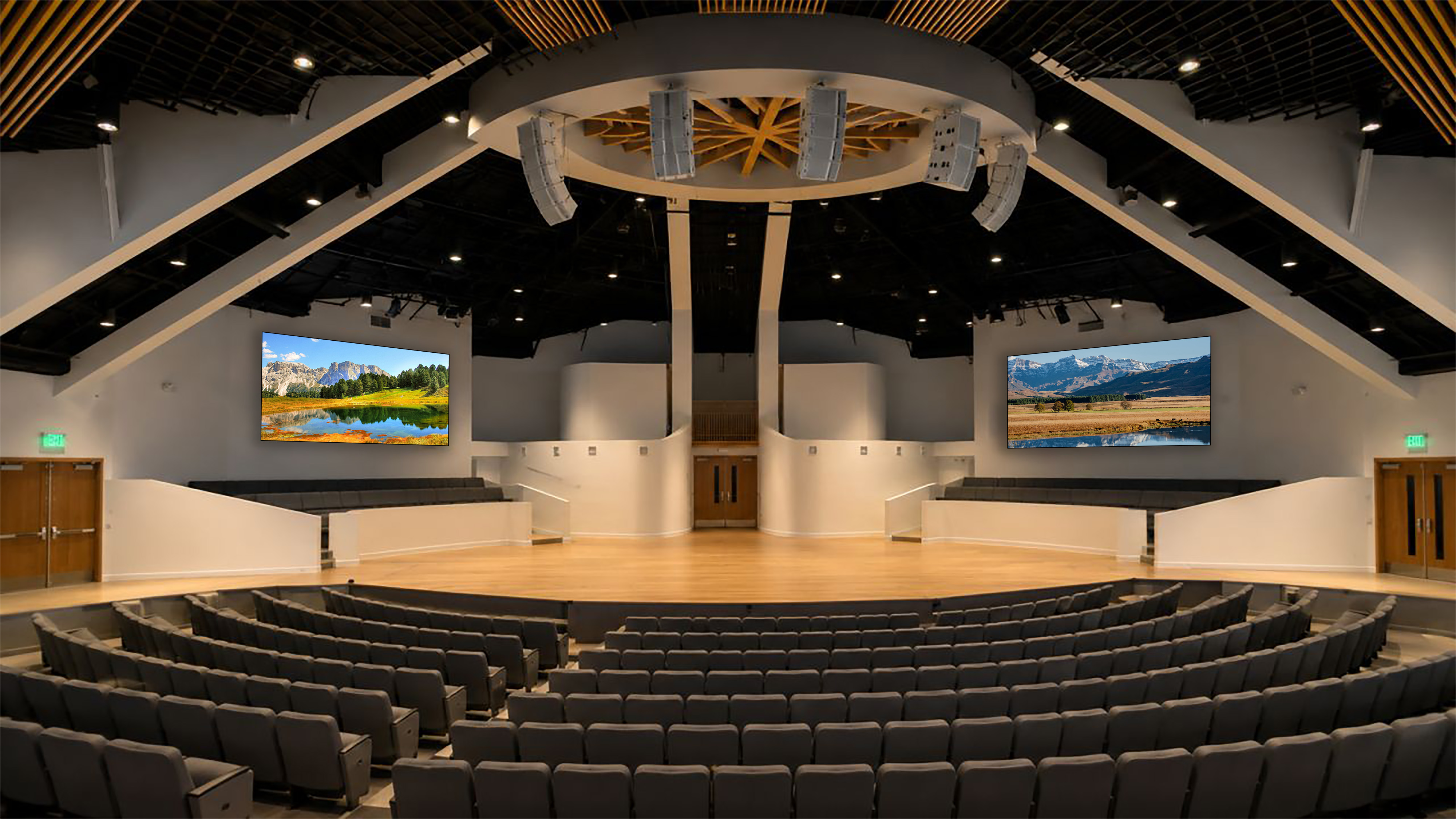 P2.5 Church LED Screen Solution in Colombia | ColorartLED