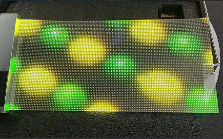 What is a transparent led film?