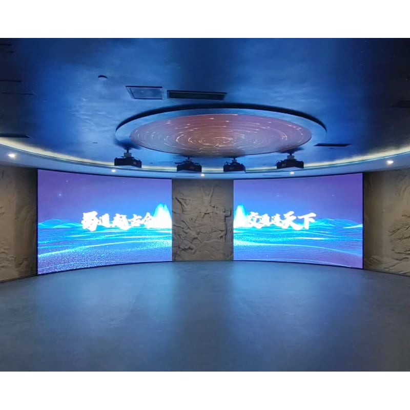 LED Curved Opening & Closing Screen