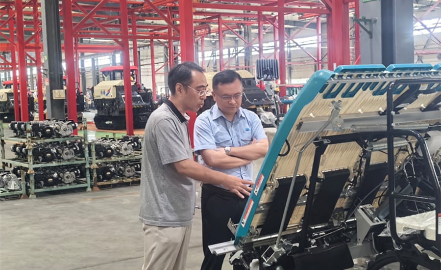 An international company delegation visited Linhai Group