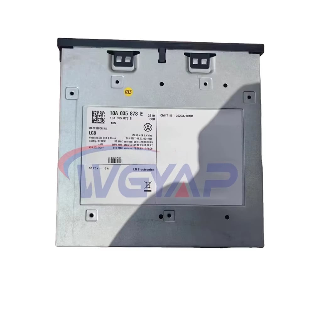 WGYAP Suku Cadang Mobil Baru Unit Kontrol Multimedia Mobil VW untuk Volkswagen ID3 ID6 ID4 CROZZ ID6 Aksesori 10A035878E & 10A035844E