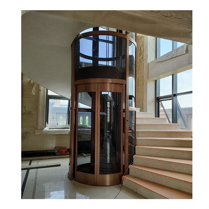Azerbaijan Project-Bespoke Circular Panoramic Elevator